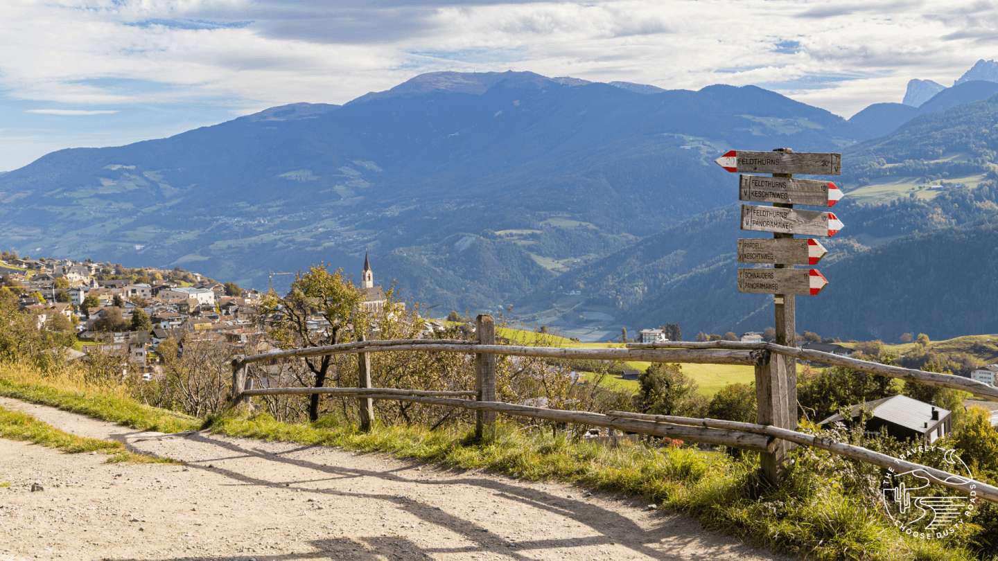 Kastanienweg bei Feldthurns