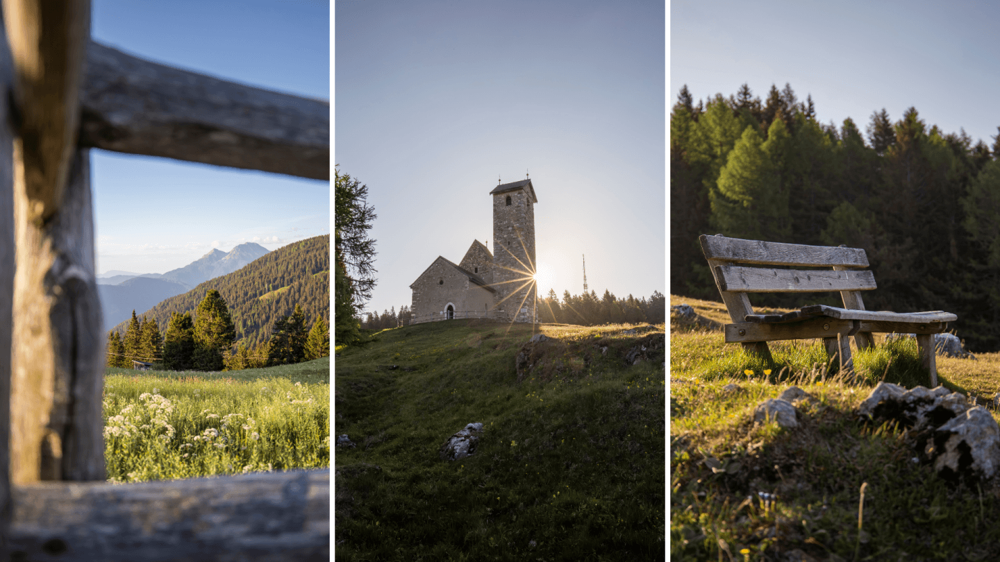 Morgenstimmung am St. Vigilius Kirchlein