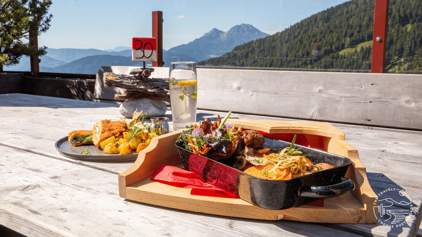 Wildkräutergerichte bei der Gampl Alm