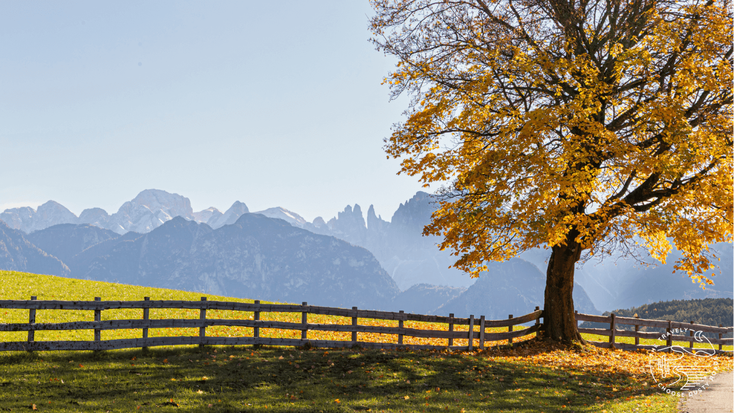 Traumhafte Kulisse in Oberbozen