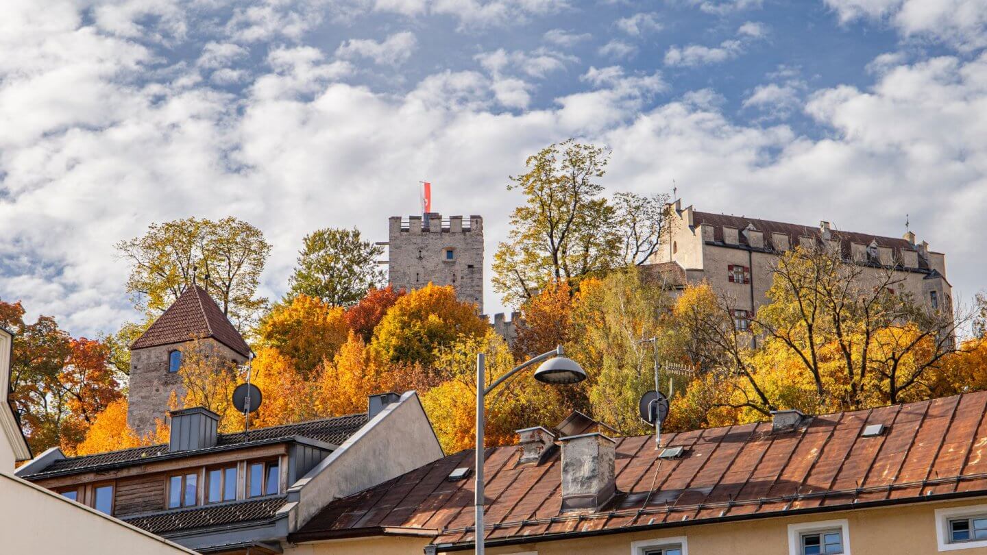 Goldener Herbst in Bruneck