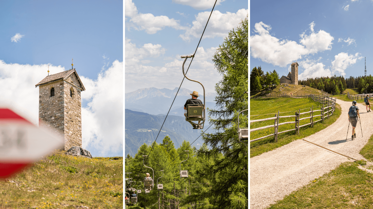 angekommen im Wanderparadies Vigiljoch