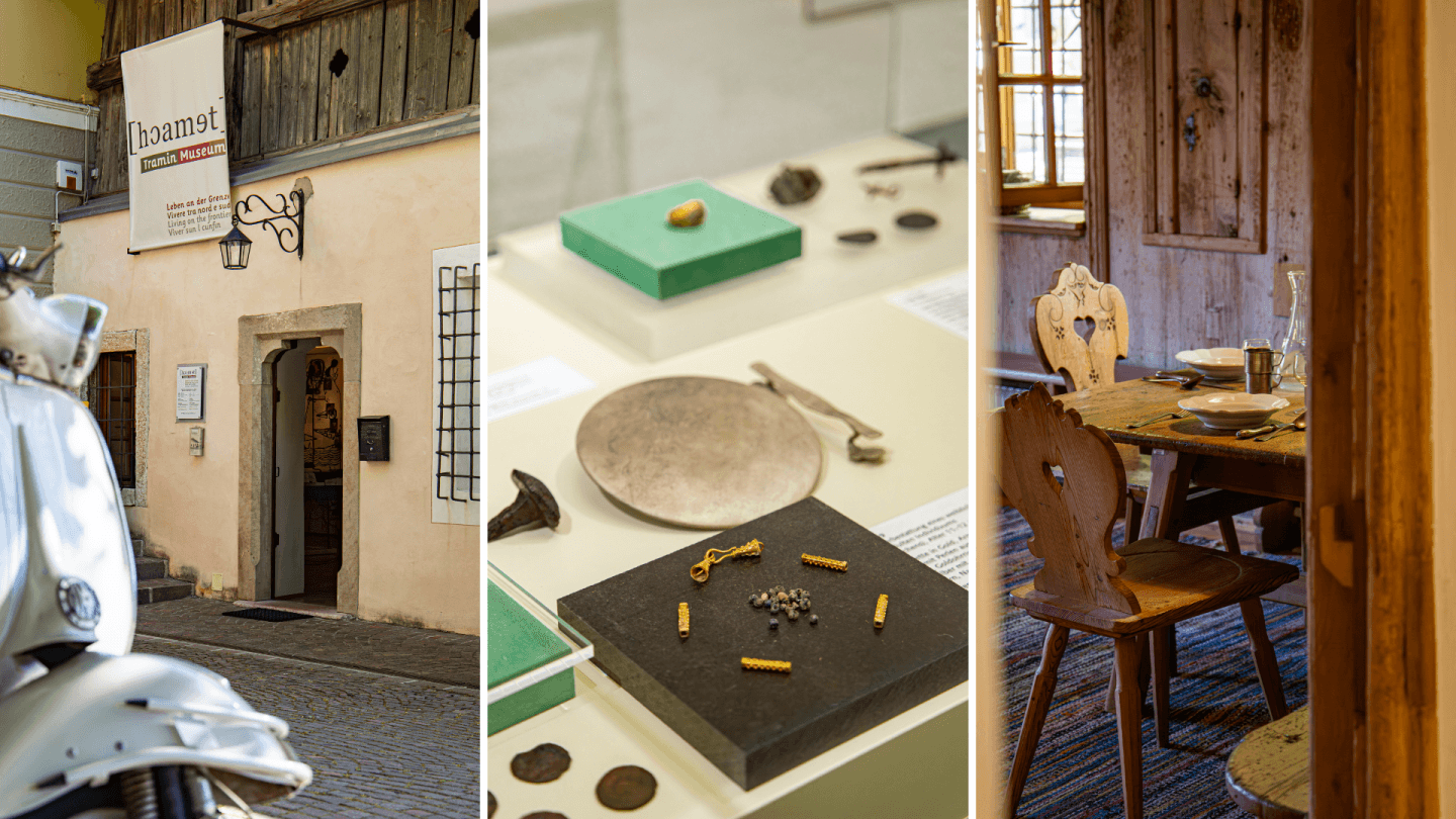 das Museum führt durch die Geschichte Tramins