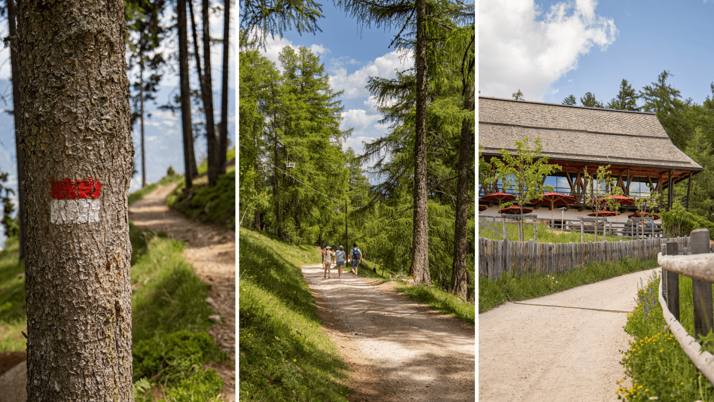 unterwegs auf dem Vigiljoch