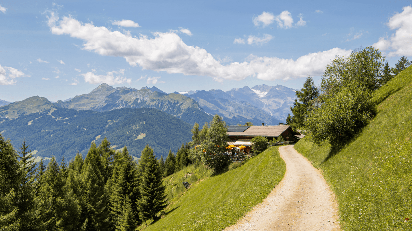 nach 1,5 Stunden Wanderung ankommen an der Prantneralm