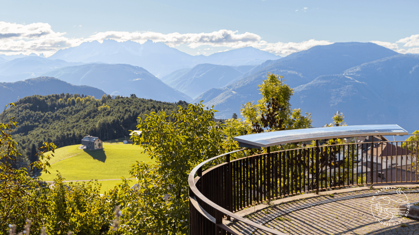 Aussichtspunkt in Jenesien
