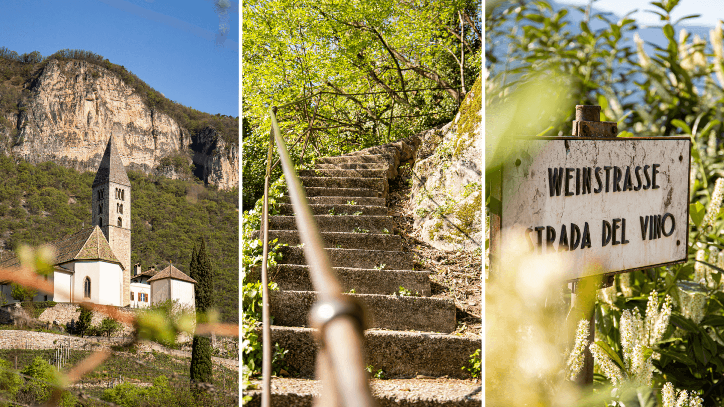 der Apfelweg von Tramin nach Kurtatsch