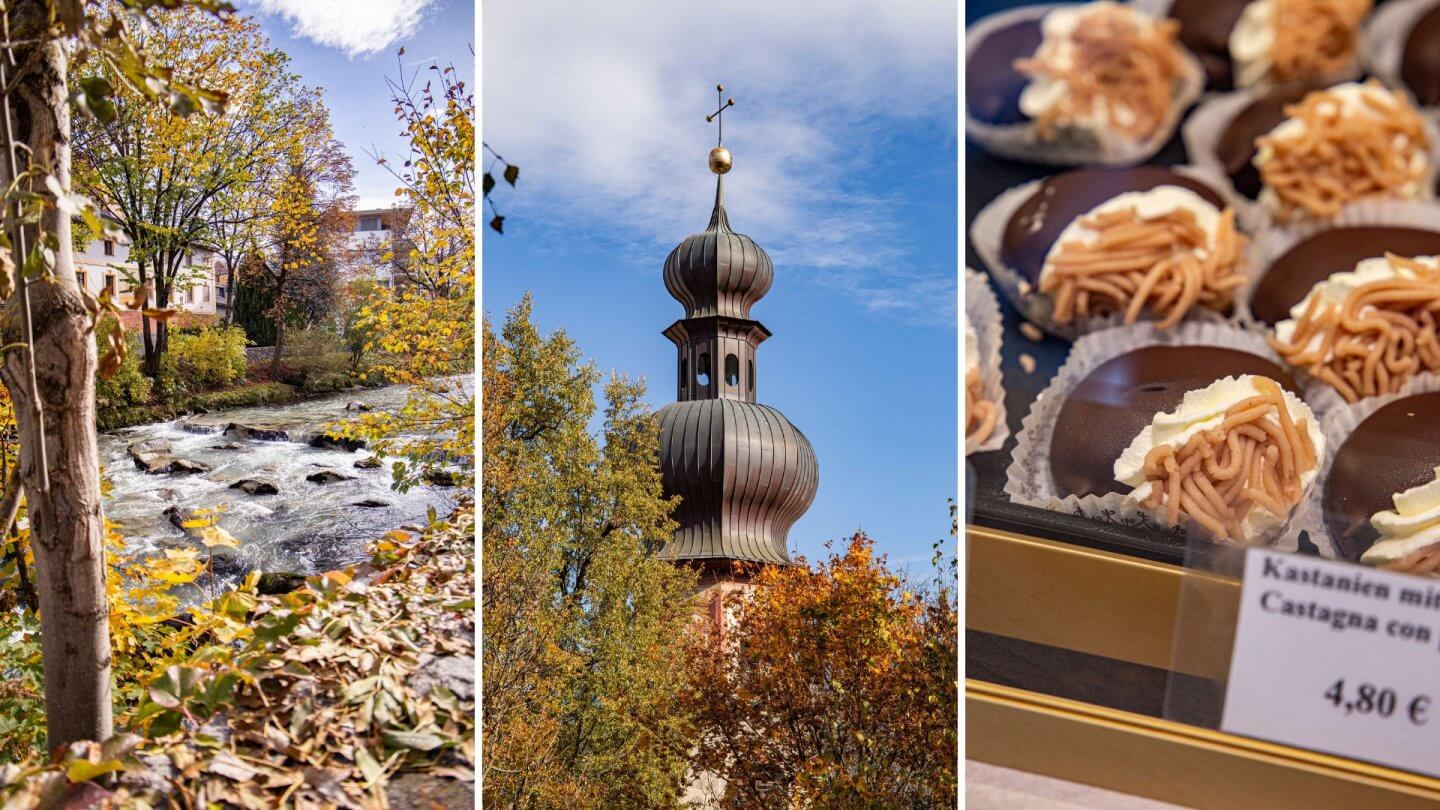perfekte Kombi im Herbst: spazieren und genießen
