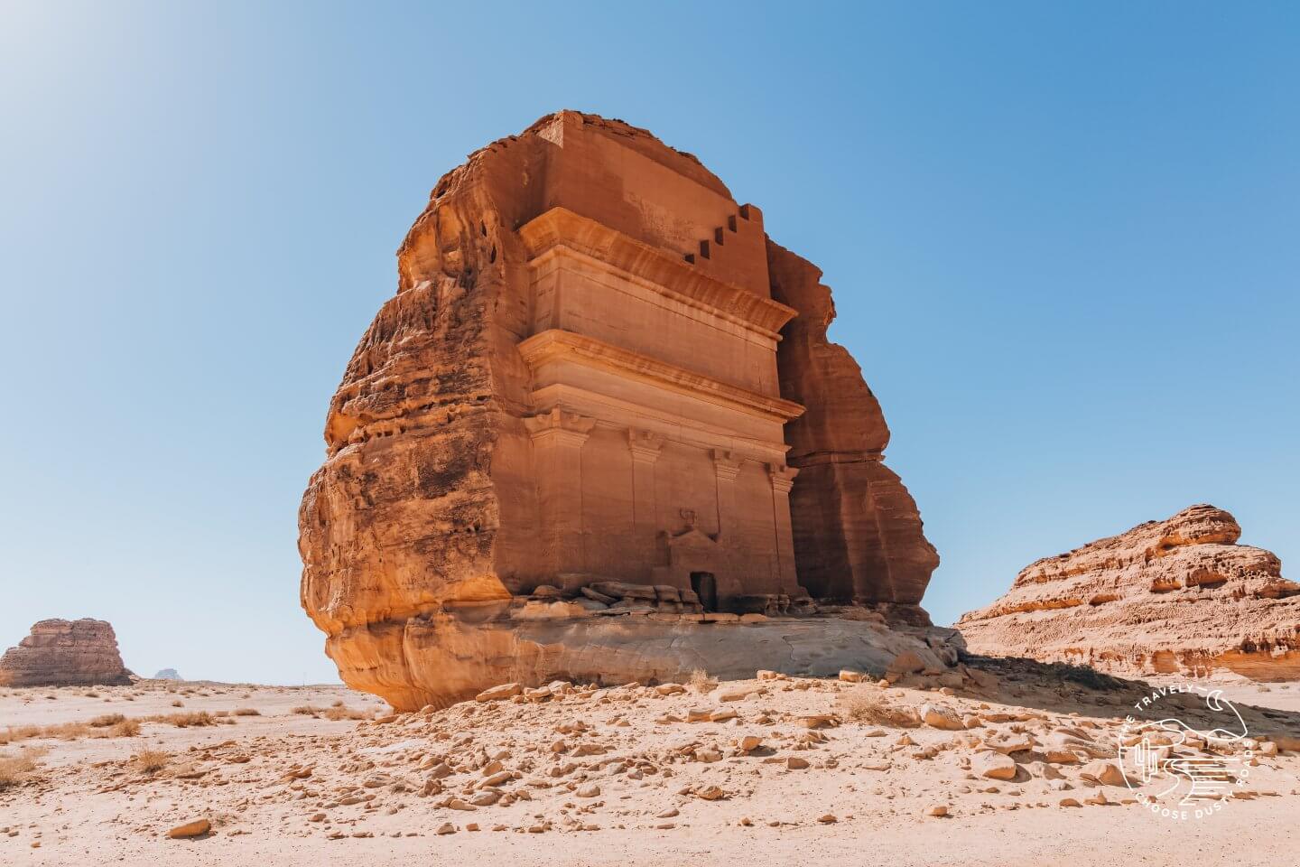 Berühmtes Felsengrab von Madein Saleh, Al Ula