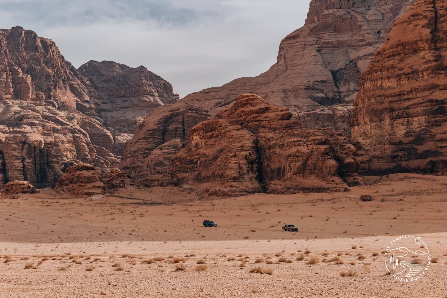 Jordanien Roadtrip: unterwegs in der Wadi Rum Wüste