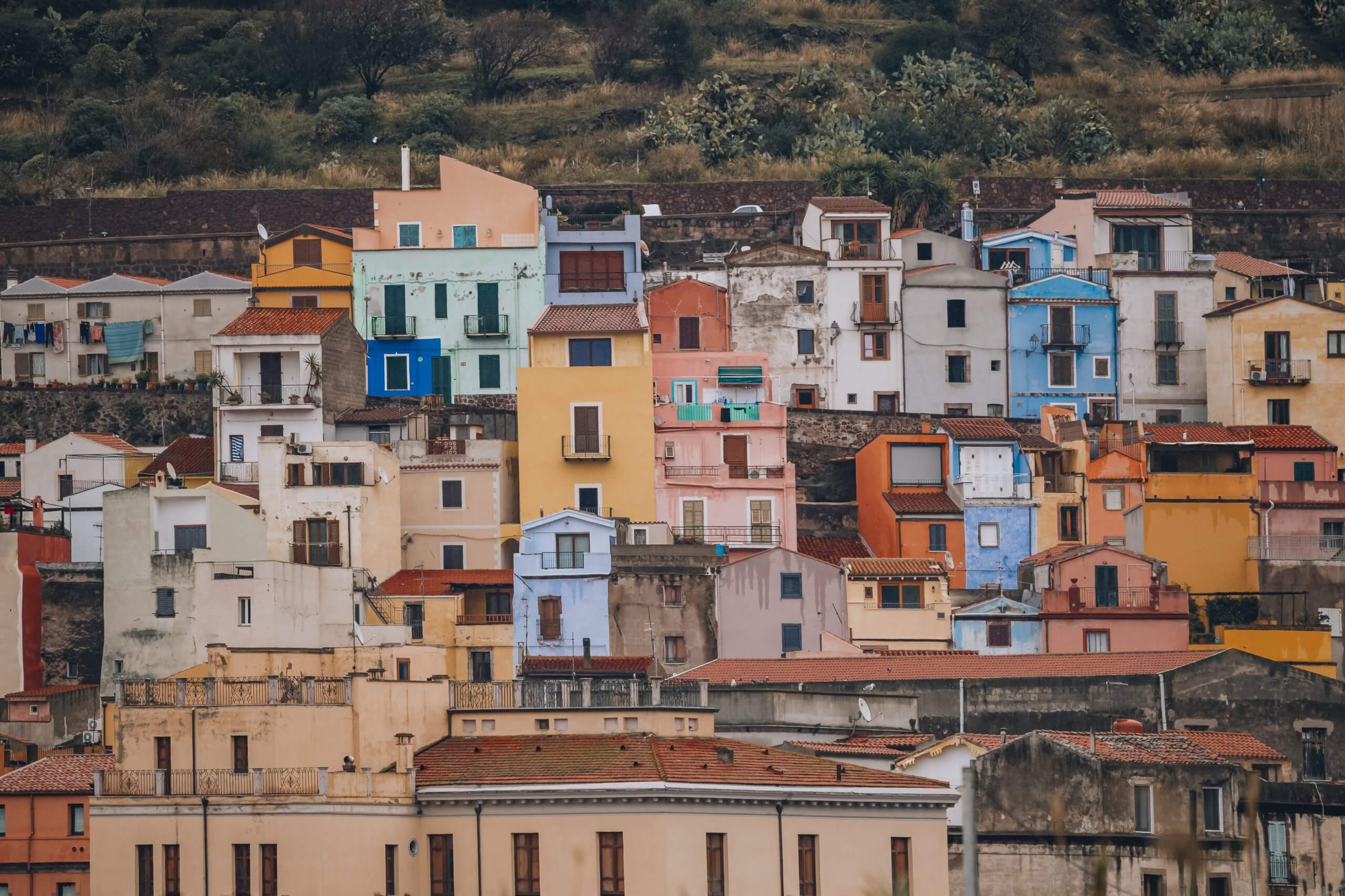 eines der schönsten Dörfer Sardiniens: Bosa