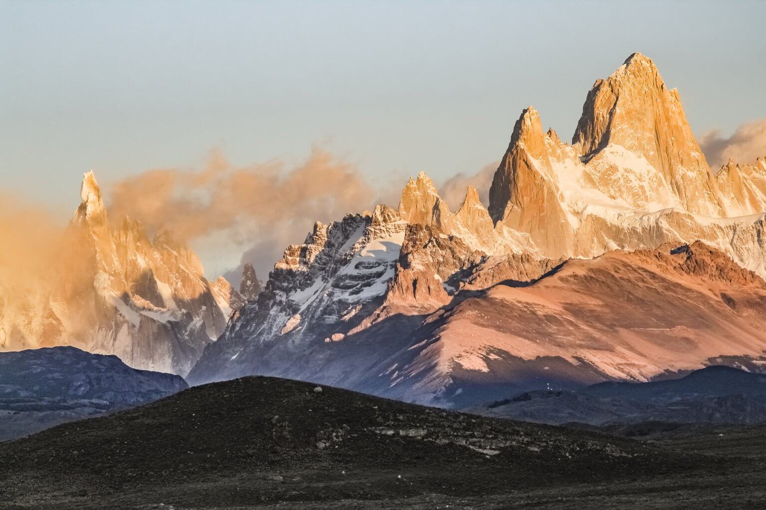 Fitz Roy Massiv sagenhafte Bergwelt rund um El Chaltén • THE TRAVELY